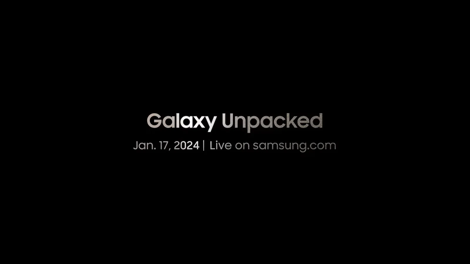 Samsung Galaxy Unpacked S24 Kapak