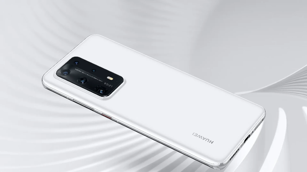 Huawei P40 Pro Beyaz Telefon Modeli