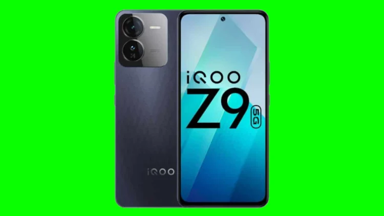 iQOO Z9 5G Siyah Telefon Modeli