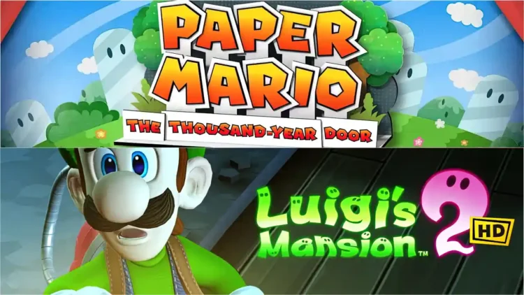 Paper Mario ve Luigi's Mansion 2 Kapak Fotoğrafı