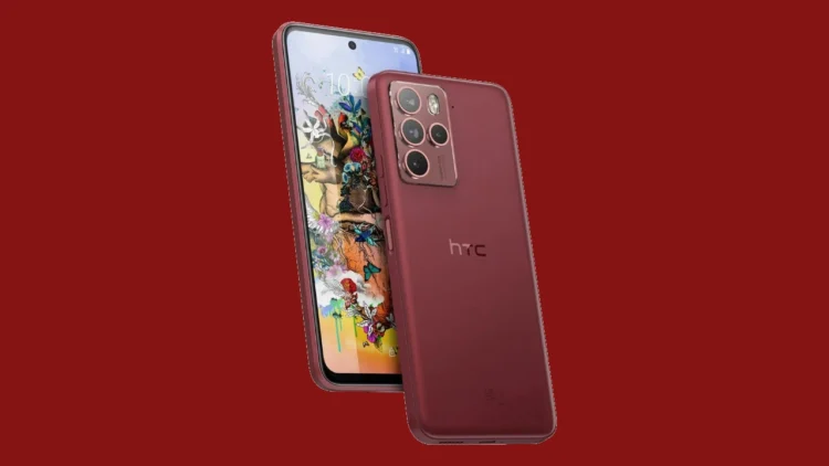 HTC U24 Pro Kırmızı Telefon Modeli